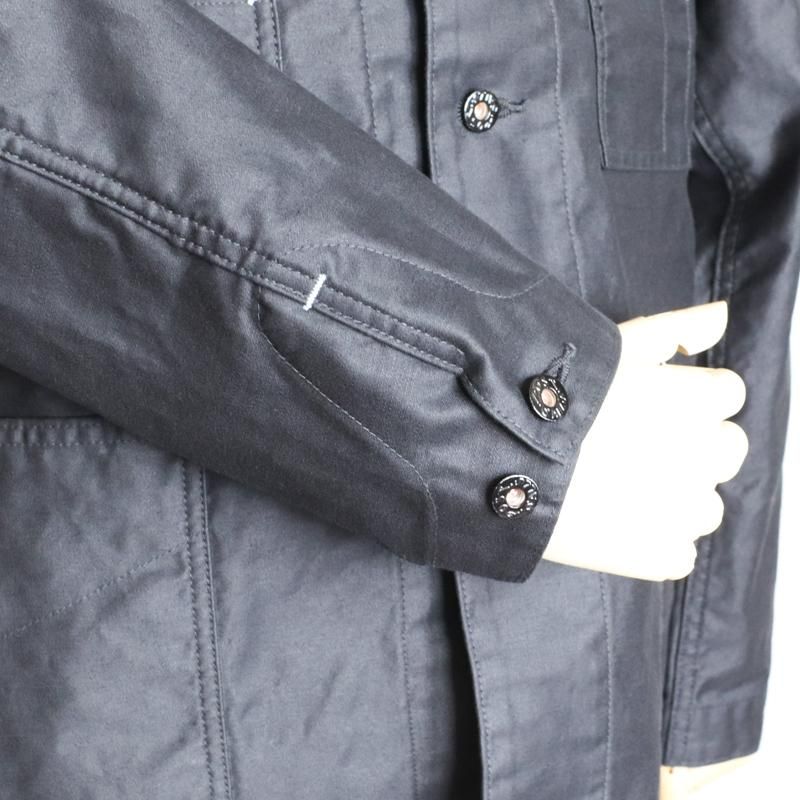 POST O'ALLS Deluxe Railroader Vintage Moleskin Black