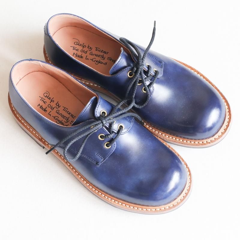 Quilp by Tricker's Derby Plain Shoe　Navy　UNCLESAM　Special