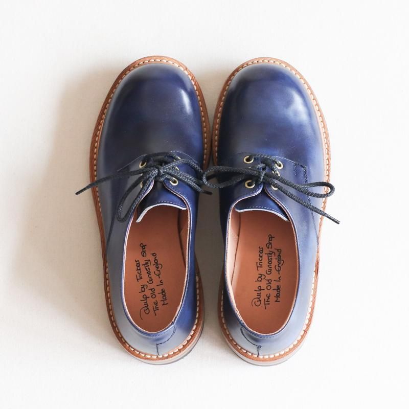 Quilp by Tricker's Derby Plain Shoe　Navy　UNCLESAM　Special