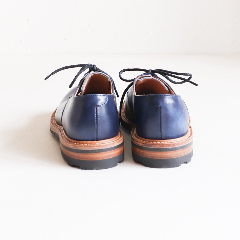 Quilp by Tricker's * Derby Plain Shoe　Navy　UNCLESAM　Special