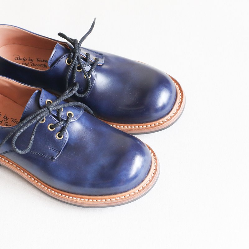 Quilp by Tricker's Derby Plain Shoe　Navy　UNCLESAM　Special