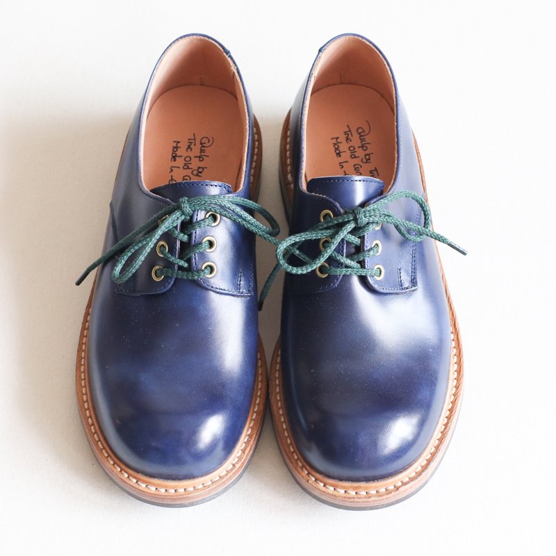 QUILP by Trickers　ネイビー　アニリンカーフ　サイズ:UK8FIT5