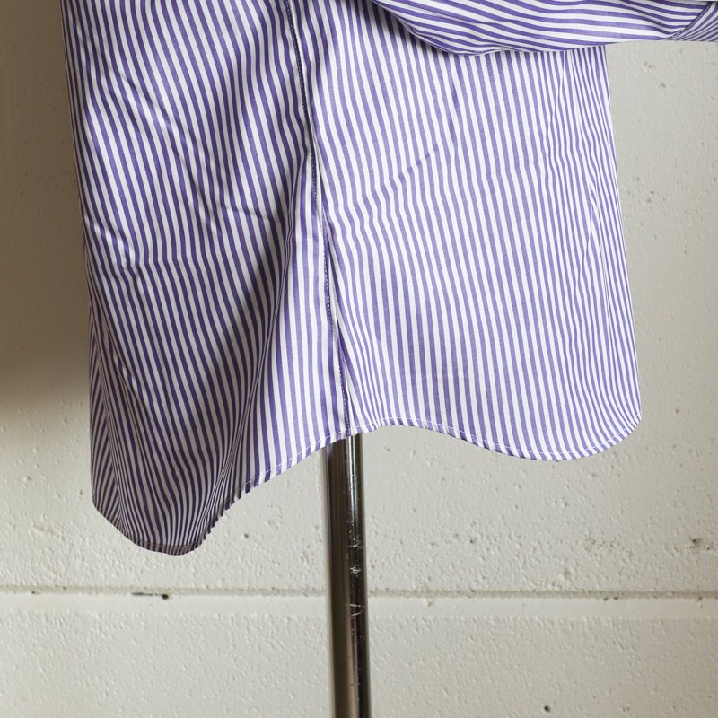 INDIVIDUALIZED SHIRTS  * Classic Fit 　 Bengal Stripe  Purple