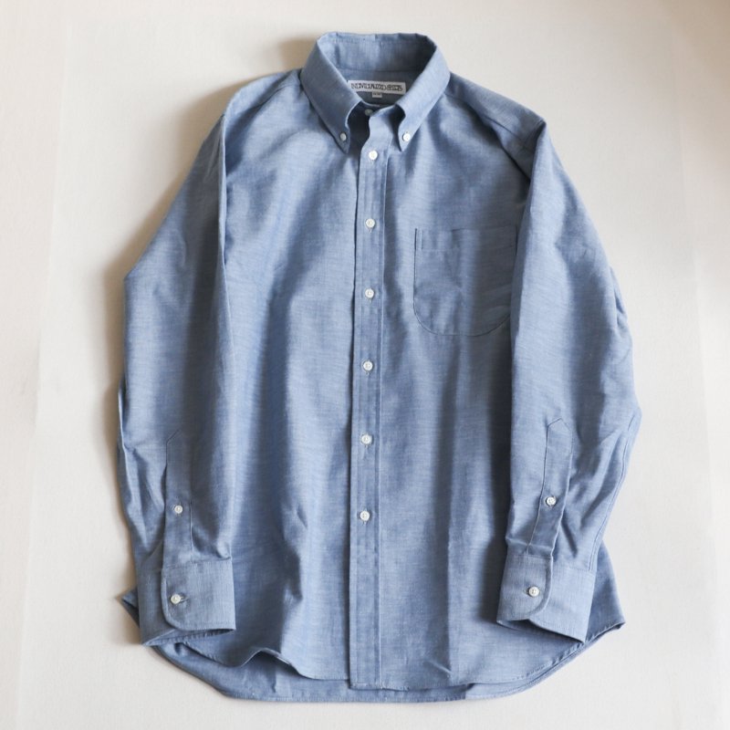 INDIVIDUALIZED SHIRTS Classic Fit 　 Heritage Chambray Blue
