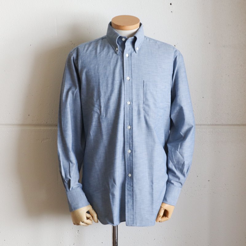 INDIVIDUALIZED SHIRTS Classic Fit 　 Heritage Chambray Blue