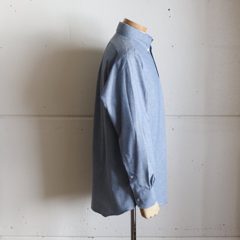 INDIVIDUALIZED SHIRTS Classic Fit 　 Heritage Chambray Blue