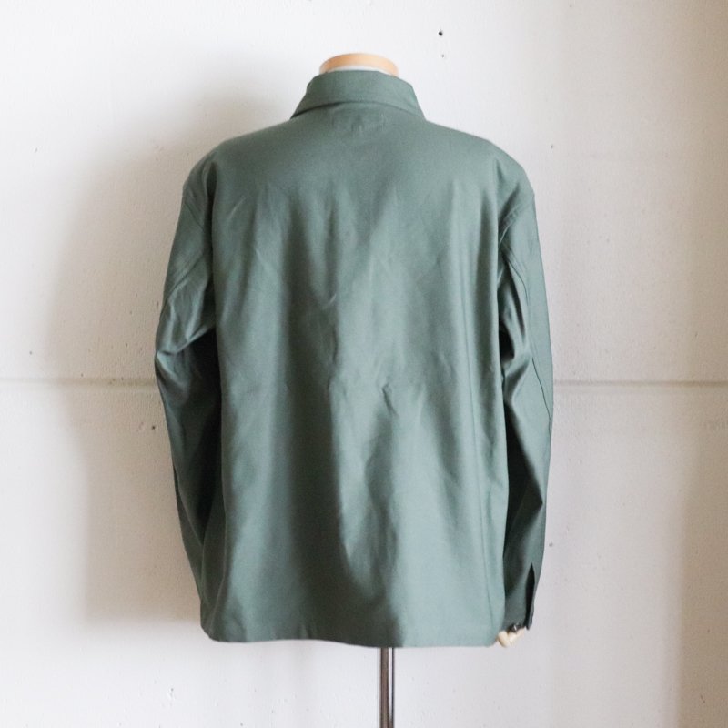 EG WORKADAY ARMY SHIRT Reversed Sateen