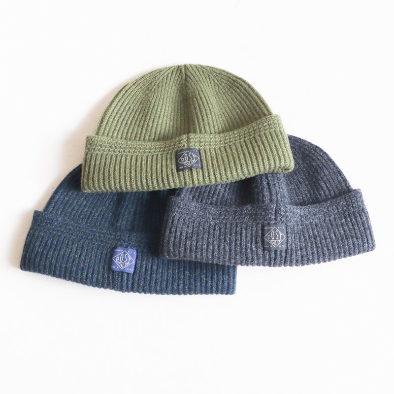 POST O'ALLS POST BEANIE 　 olive heather