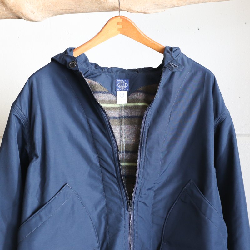 POST O'ALLS DEE COAT 　C/N weather 　navy