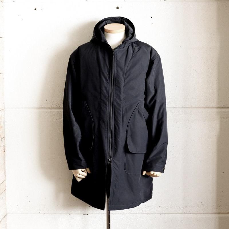 POST O'ALLS 【 ポストオーバーオール 】 DEE COAT C/N weather black