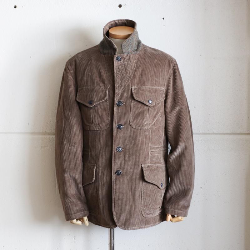 MANIFATTURA CECCARELLI ALLIGATOR JACKET 　Corduroy 　Taupe