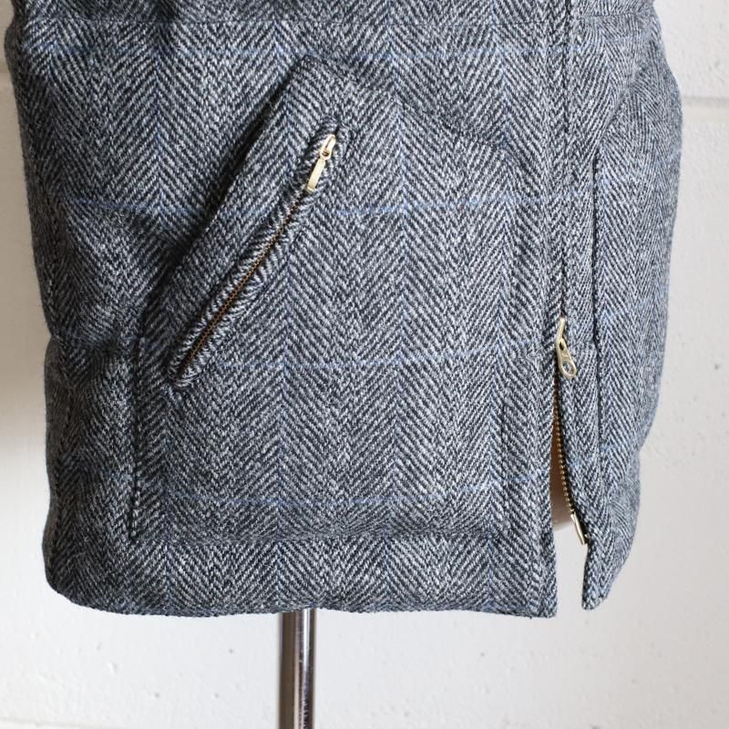 MANIFATTURA CECCARELLI GOOSE DOWN VEST | INDIGO BLUE