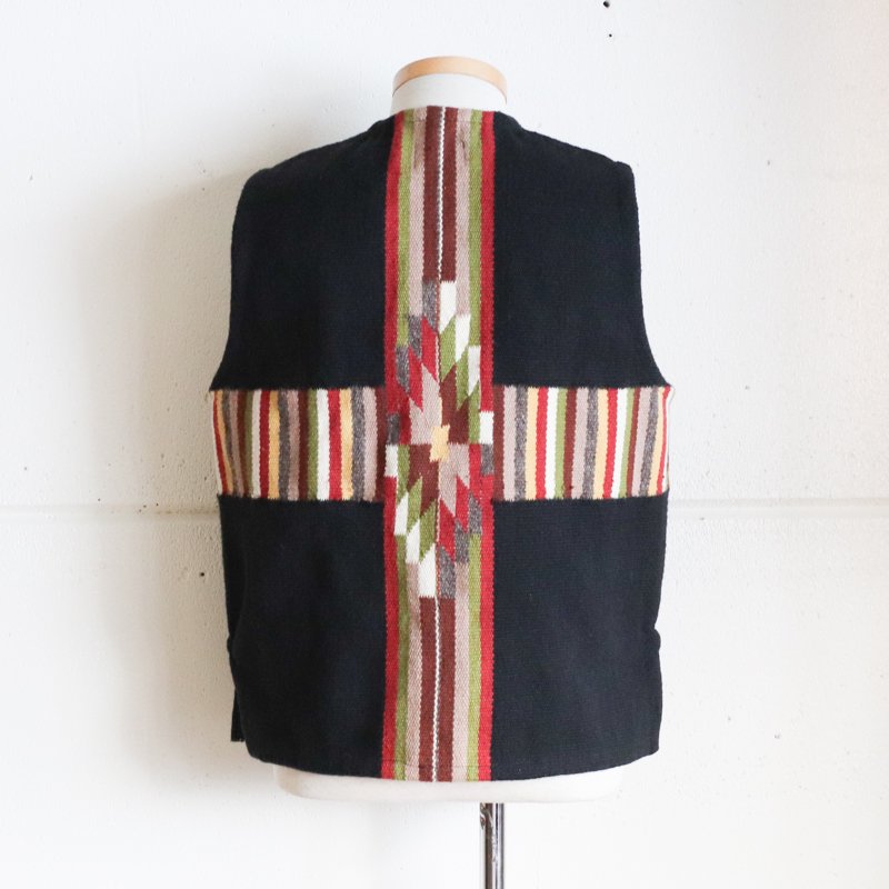 TRUJILLO'S Chimayo Vest Black Size38 UNCLESAM