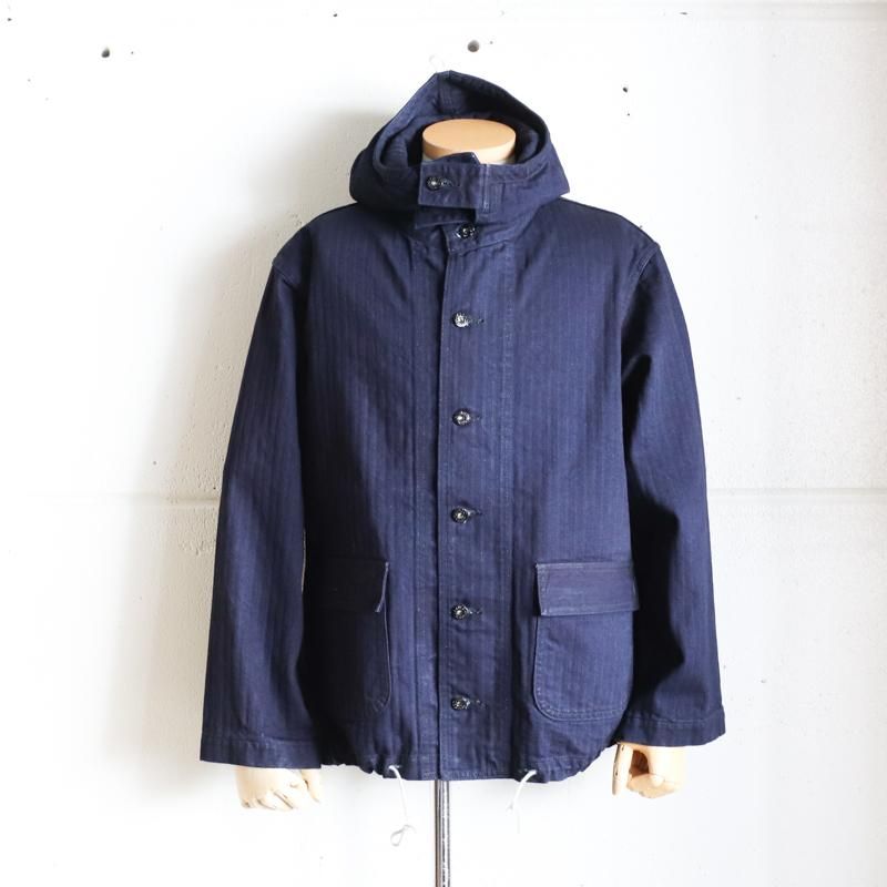 POST O'ALLS NAVY Parka 3-R　　Herringbone Denim Navy