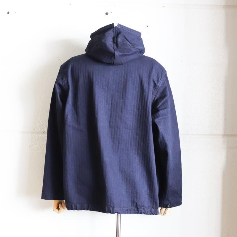 POST O'ALLS NAVY Parka 3-R　　Herringbone Denim Navy