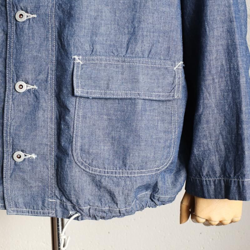 POST O'ALLS NAVY Parka 3-R　　Indigo Chambray