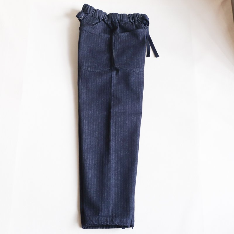 E-Z ARMY-NAVY Pants Herringbone DenimIndigo
