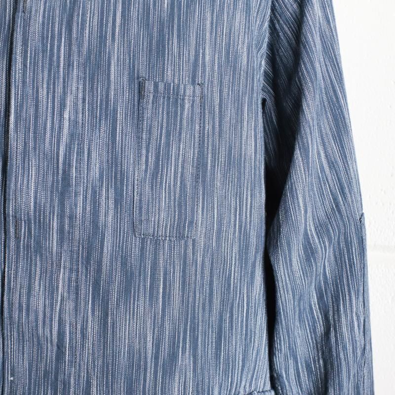 POST O'ALLS【ポストオーバーオールズ】BDU-R Ikat Indigo -大阪