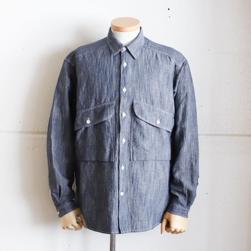 1ST PAT-RN 1982 SHIRT 　Slub Chambray