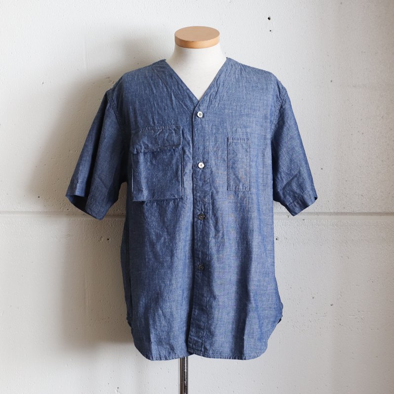 BDU Shirt Indigo chambray

