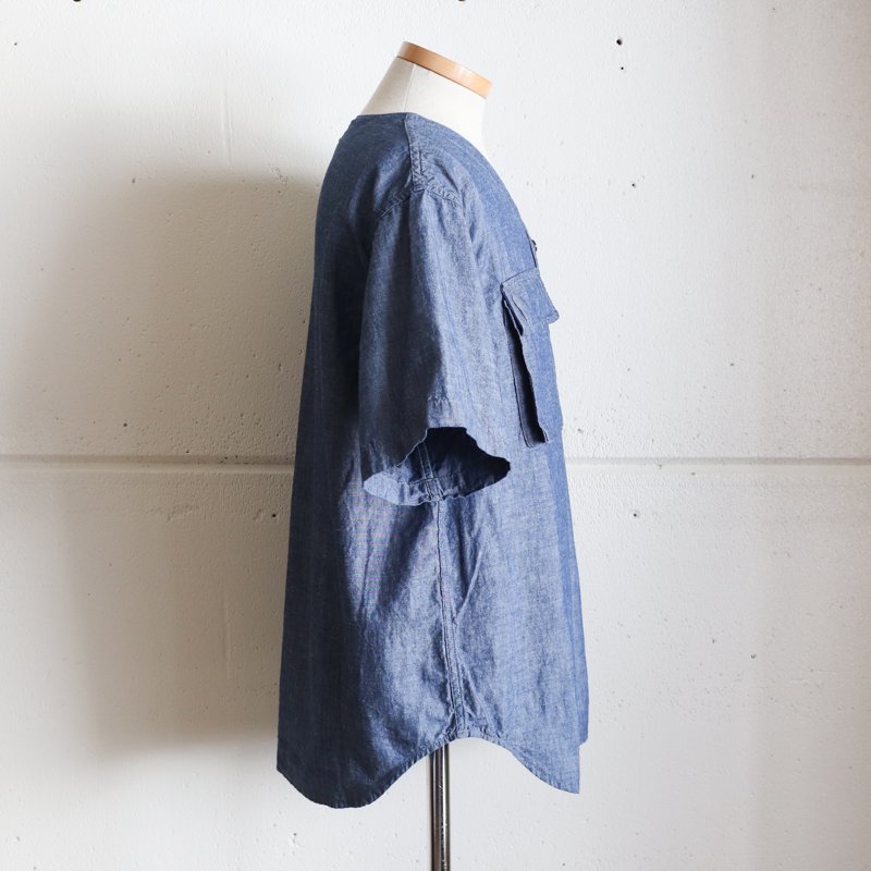 POST O'ALLS BDU Shirt　　 Indigo chambray