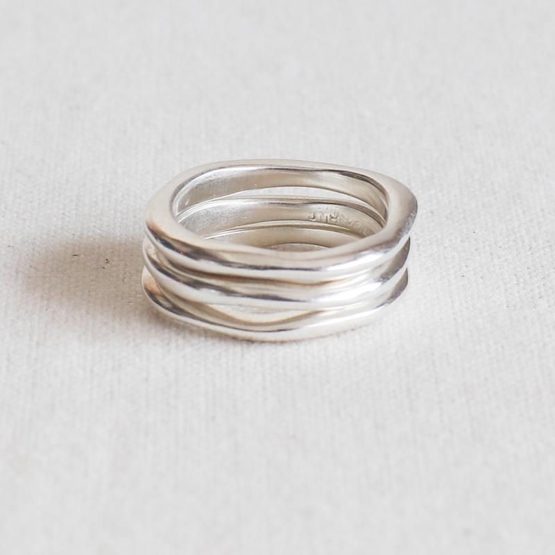 JILL PLATNER WAVY STACK リング ジルプラットナー - アクセサリー