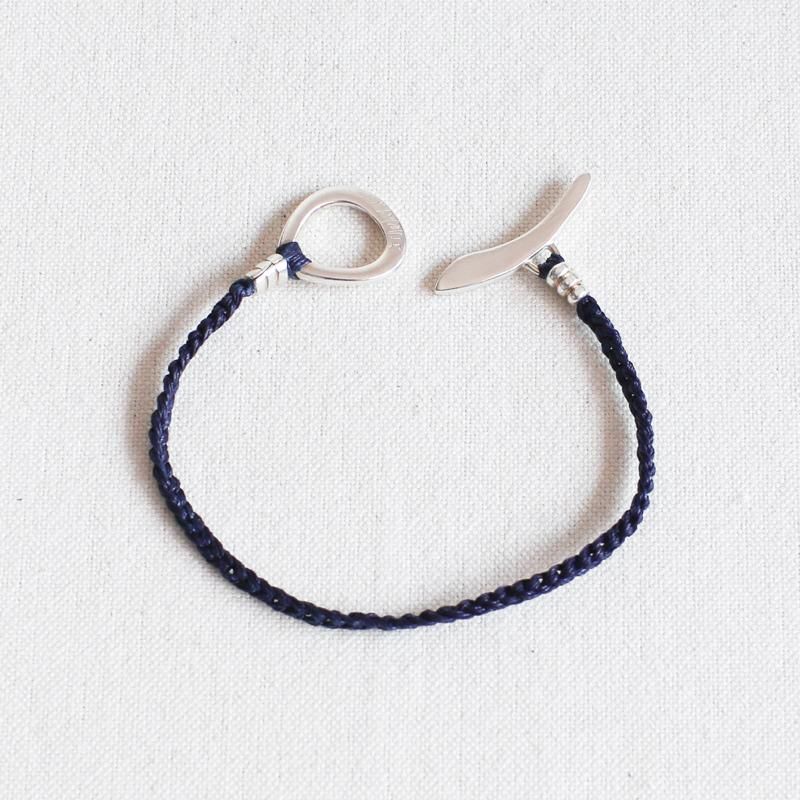 Jill Platner【ジルプラットナー】JP Clasp Bracelet Indigo - UNCLE 