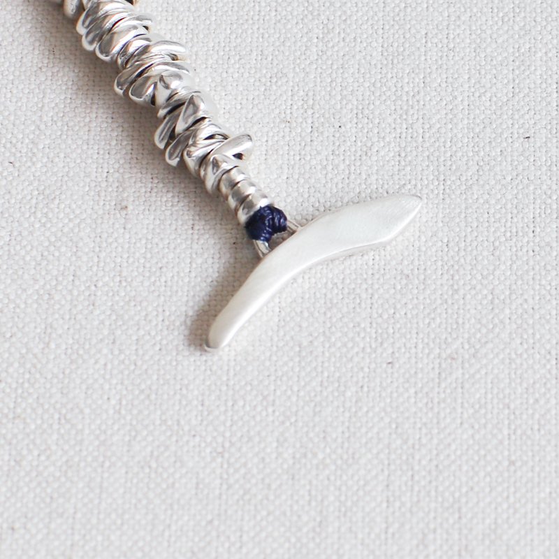 Jill Platner【ジルプラットナー】Birdbone Bracelet Indigo 7.25 inch- UNCLE SAM【アンクルサム】  大阪 アメリカ村のセレクトショップ / Online Store