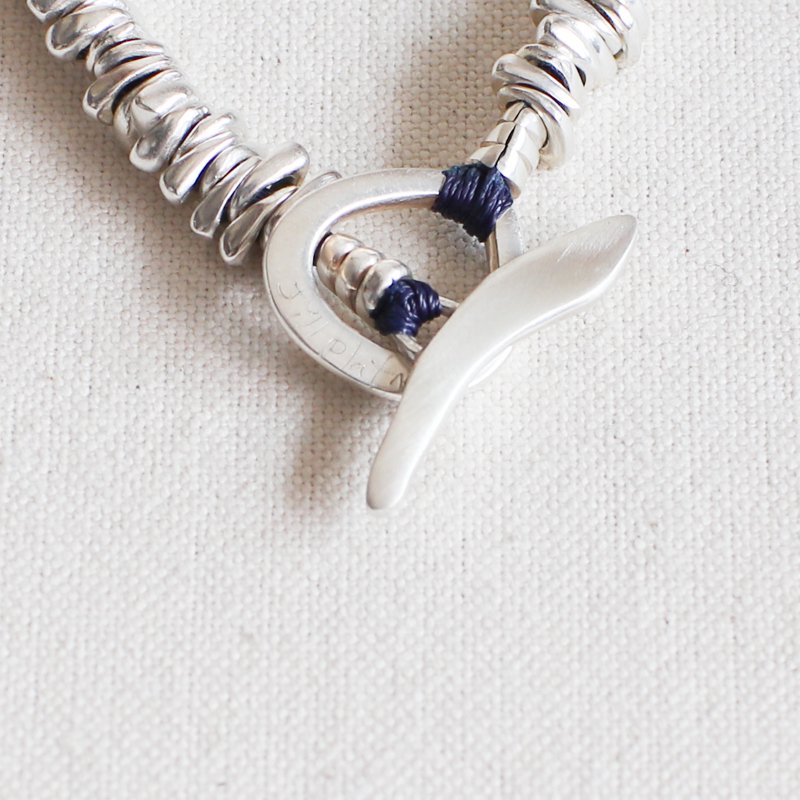 Jill Platner【ジルプラットナー】Birdbone Bracelet Indigo 7.25 inch- UNCLE SAM【アンクルサム】  大阪 アメリカ村のセレクトショップ / Online Store