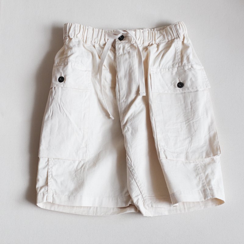POST OVERALLS * E-Z　Walkabout Shorts　Natural Drill

