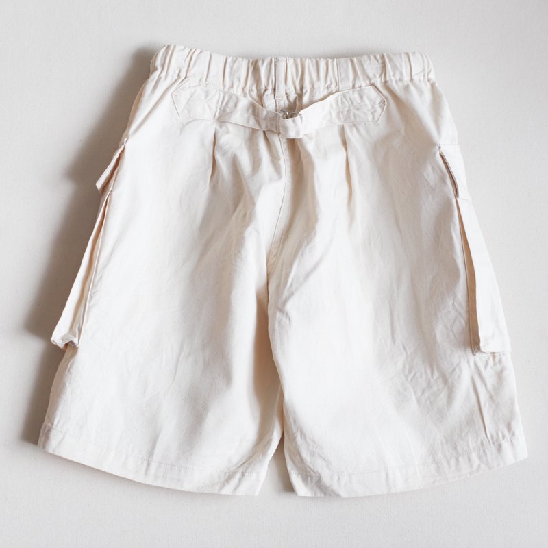 POST OVERALLS * E-Z　Walkabout Shorts　Natural Drill

