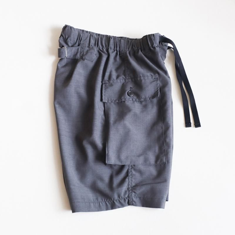 POST O'ALLS 【 ポストオーバーオールズ 】E-Z Walkabout Shorts Poly 