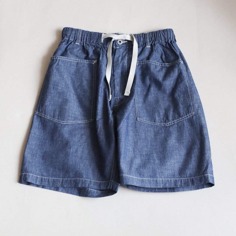 E-Z ARMY-NAVY Shorts Special  Indigo Chambray
