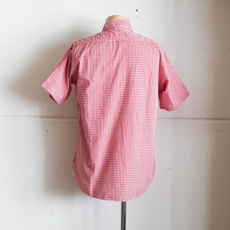 POST OVERALLS【ポストオーバーオールズ】Gingham check shirt