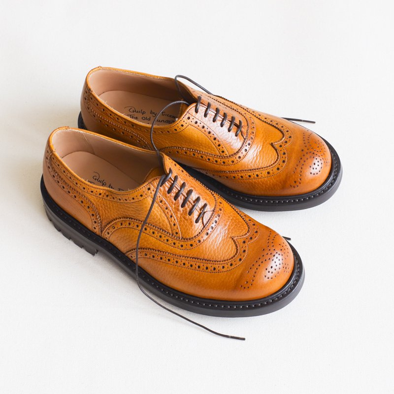 Quilp by Tricker's Full Brogue Shoe　 Acorn