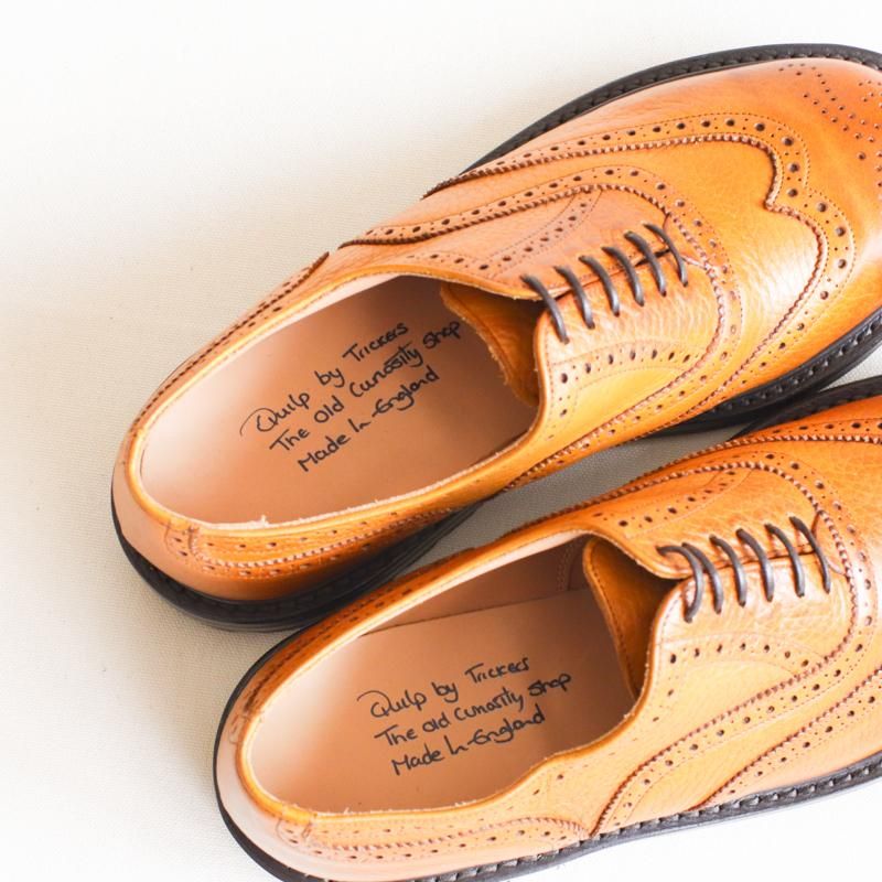 Quilp by Tricker's Full Brogue Shoe　 Acorn