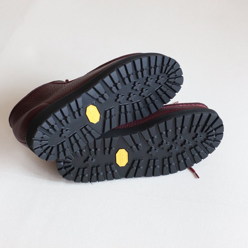 STOCK NO: Moccasin Boots　　Dark Burgundy