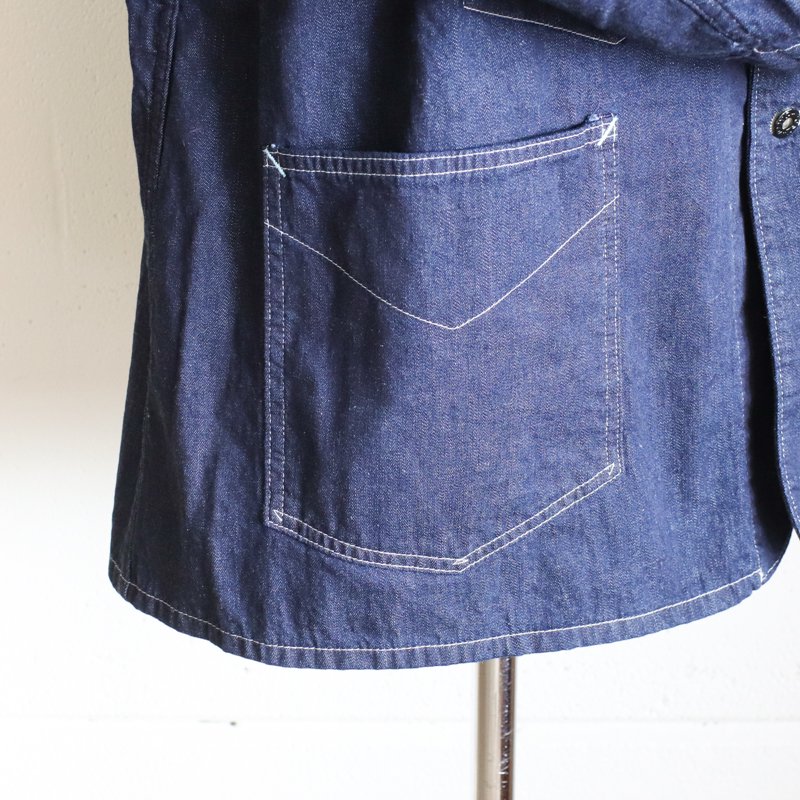 POST O'ALLS 【 ポストオーバーオールズ 】De Luxe Railroader 2DV 8oz Denim Indigo - UNCLE  SAM【アンクルサム】 大阪 アメリカ村のセレクトショップ / Online Store