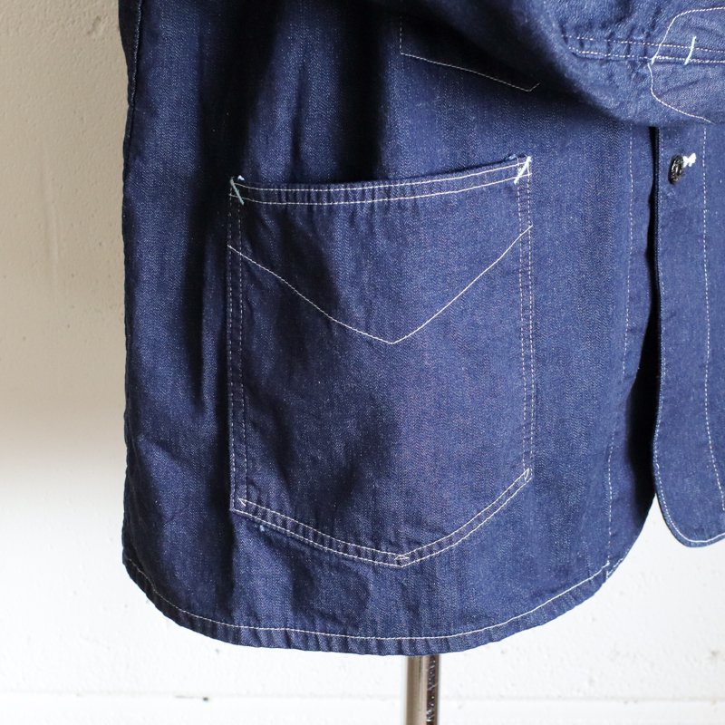 POST O'ALLS De Luxe　Railroader 2　8oz Denim 　Indigo