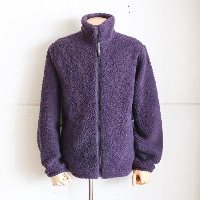 フランス製　シルク【LEONARD】ファージャケット　紫 FAR FIELD【ファーフィールド】Fell Jacket Dull Purple