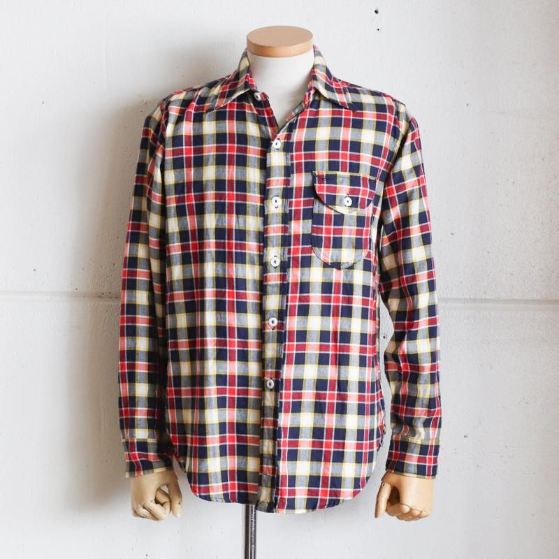 POST O'ALLS 【 ポストオーバーオールズ 】Cotton Flannel Plaid