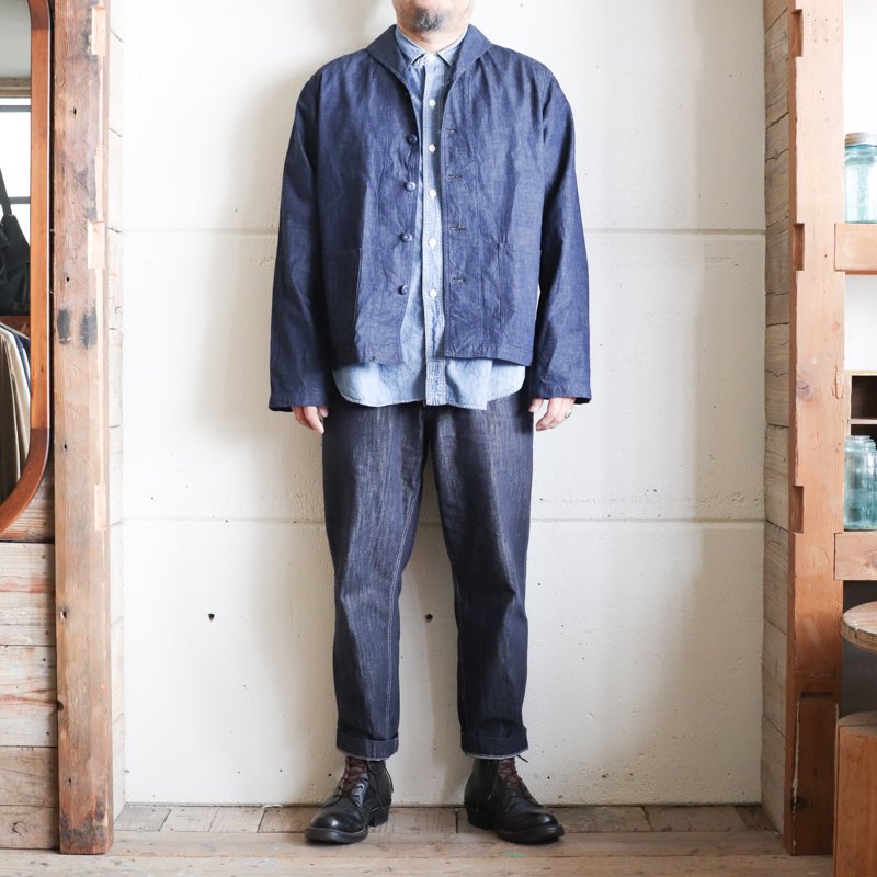 THE CORONA UTILITY 【ザ コロナユーティリティ】 Utility Navy Jumper 　　8.5oz Denim - UNCLE  SAM【アンクルサム】 大阪 アメリカ村のセレクトショップ / Online Store