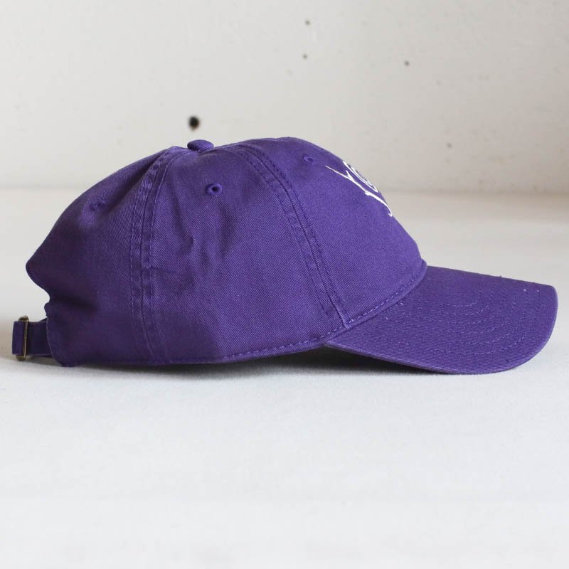 Strap Back Cap - S&T Emb.   Purple
