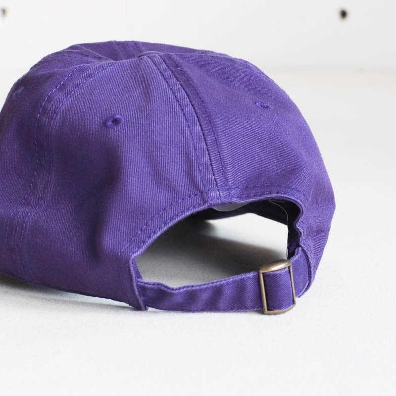 Strap Back Cap - S&T Emb.   　Purple

