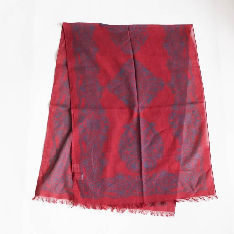 south2west8 ストール South2 West8 Stole M Stripe Botanical | ONE SIZE(19) RED (13