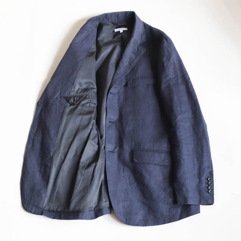 ENGINEERED GARMENTS ANDOVER JACKET　　Navy Linen Twill