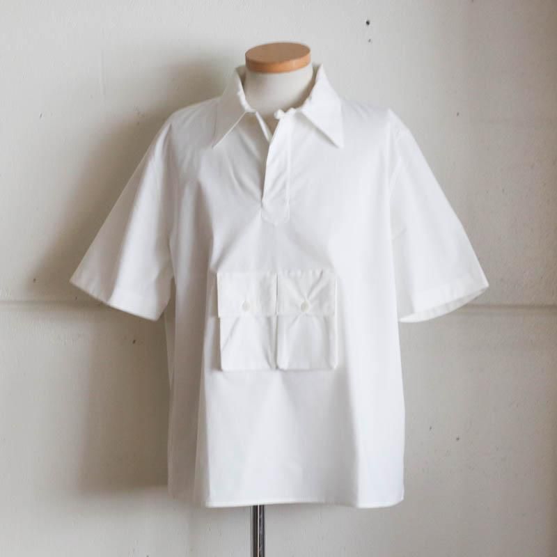 Square Utility Shirt   White