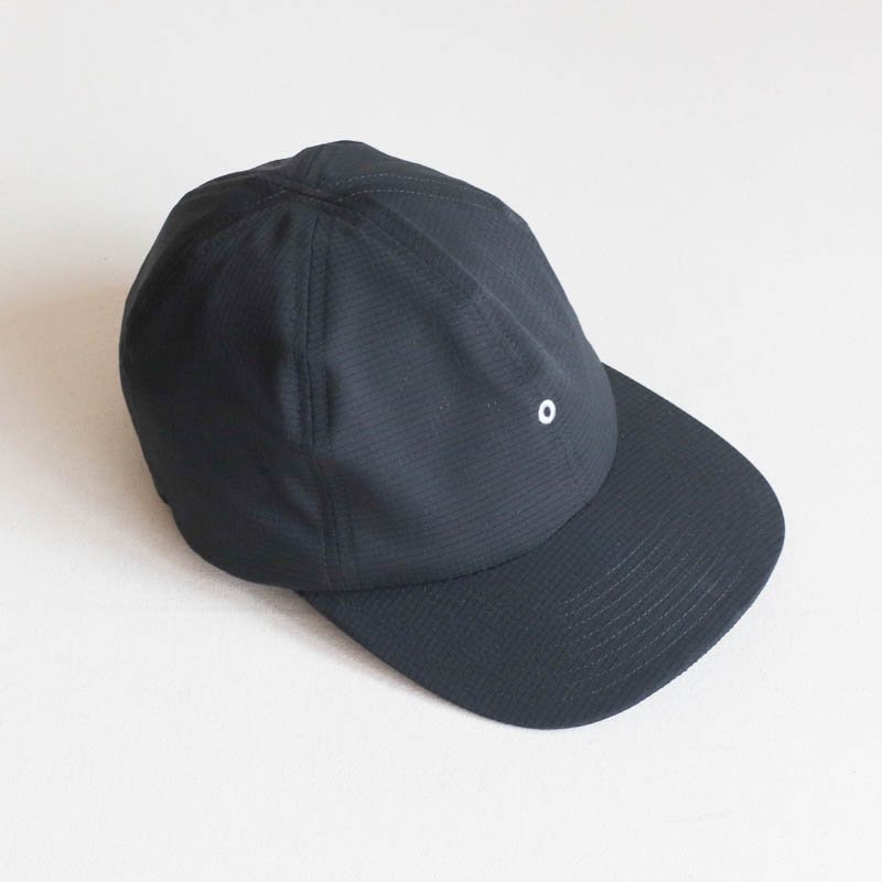 POST O'ALLS【ポストオーバーオールズ】POST BALL CAP poly mesh black