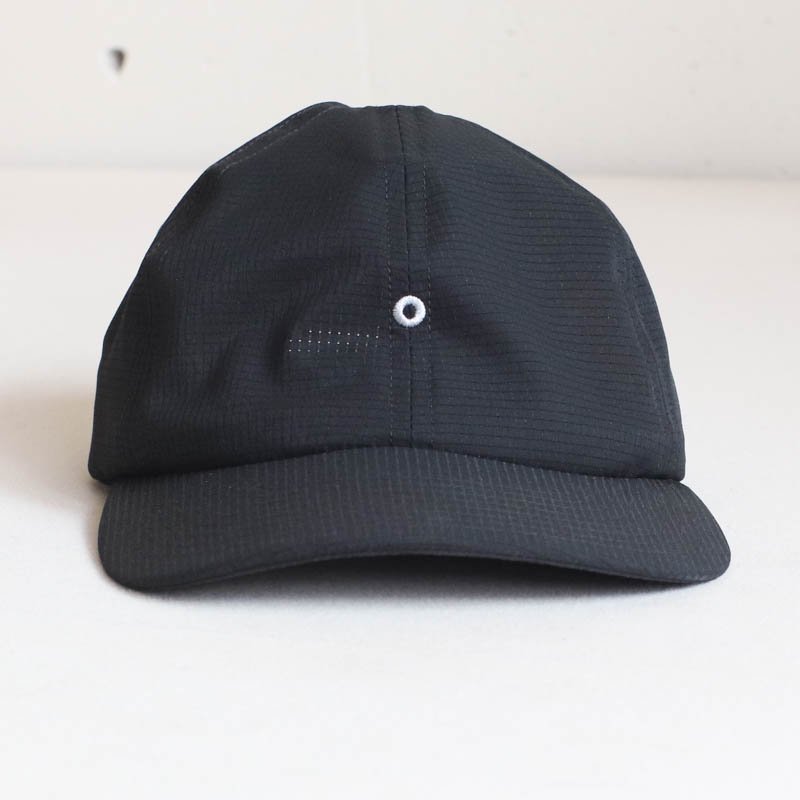 POST BALL CAP 　poly mesh　black 

