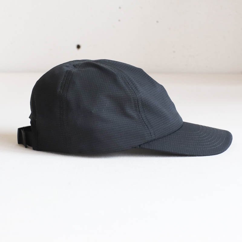 POST BALL CAP 　poly mesh　black 

